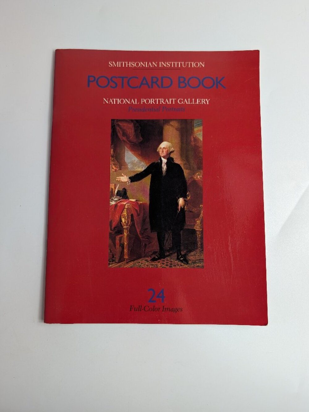 Smithsonian Institution National Portrait Gallery Postcard Book Presidents 1988